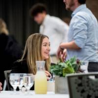 Guests enjoying the luncheon